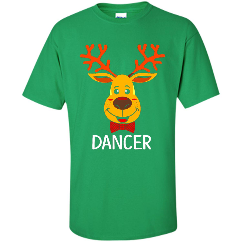 Dancer Santa Claus Funny Xmas Holiday T-Shirt - Shirt