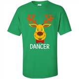 Dancer Santa Claus Funny Xmas Holiday T-Shirt - Shirt