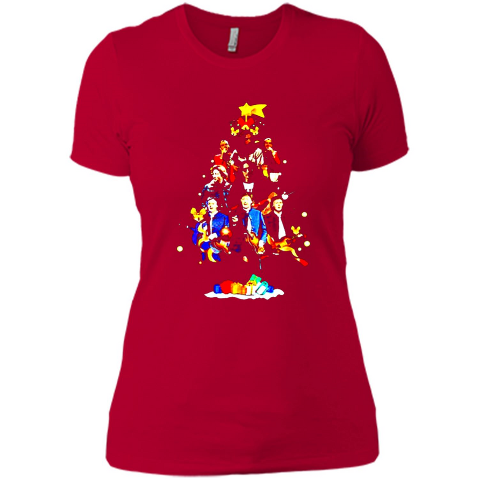 JOHN LENNON CHRISTMAS TREE - Ladies' Boyfriend T-Shirt
