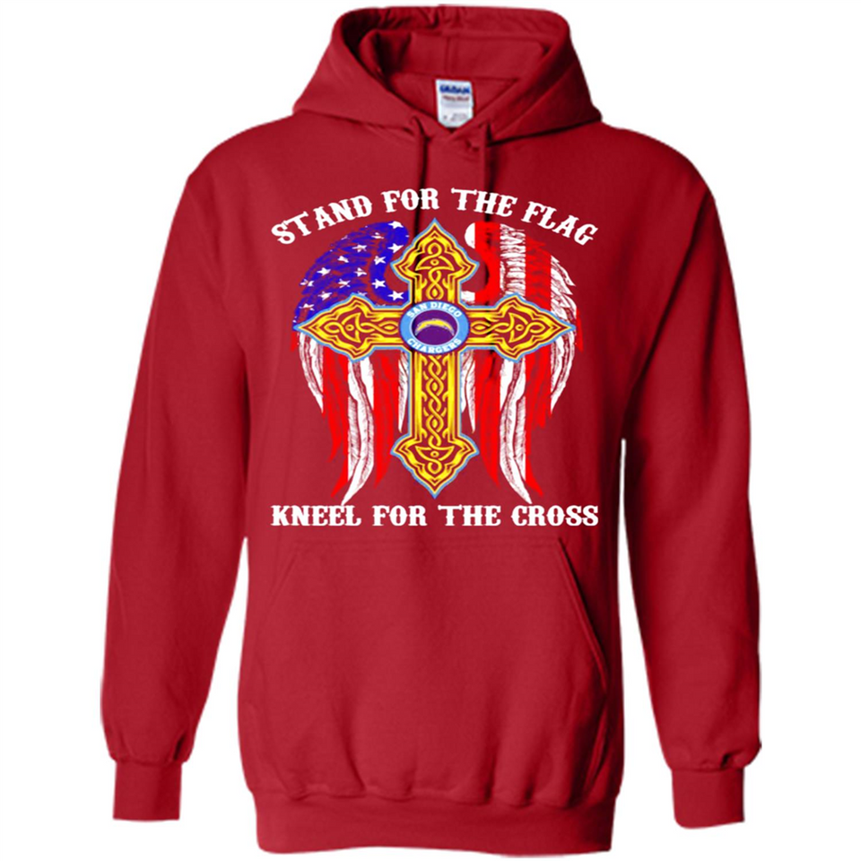 Chargers - stand for the flag kneel for the cross