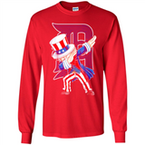 MLB DETROIT TIGERS UNCLE SAM DABBING INDEPENDENCE DAY