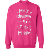 Merry Christmas Ya Filthy Muggle Christmas Sweatshirt PINGPONG