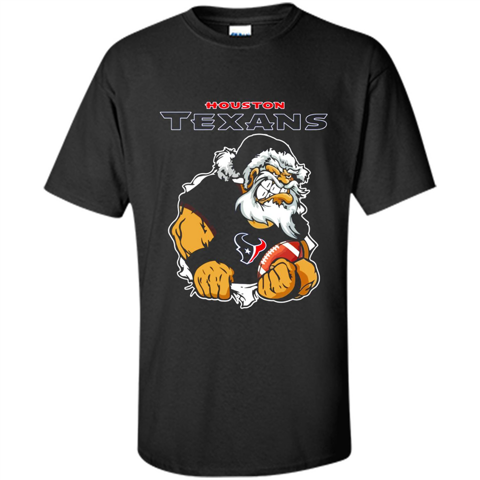 Grumpy Santa Claus Houston Texans Football Team PINGPONG