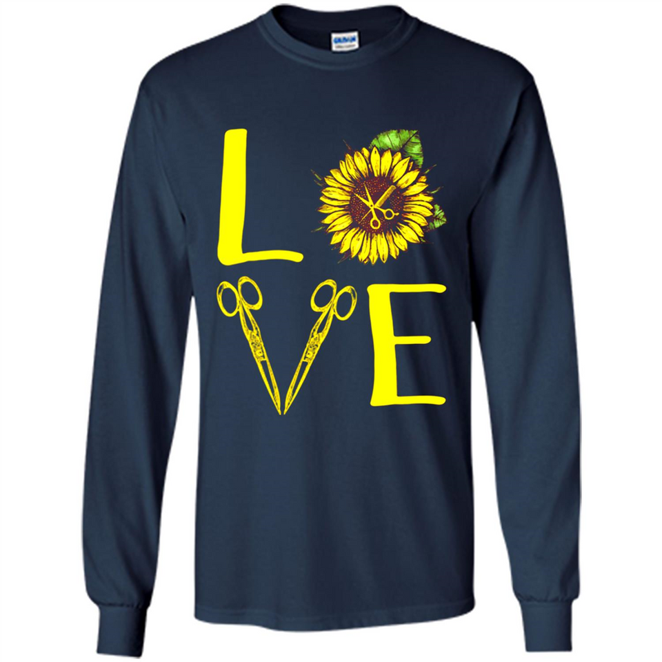 Hair Stylist Love Sunflower Scissors PING PONG