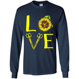 Hair Stylist Love Sunflower Scissors PING PONG
