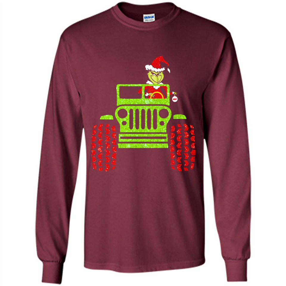 Grinch Jeep Christmas