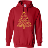 Christmas Tree T-Shirt Funny Mery Christmas Gift Idea - Hoodie