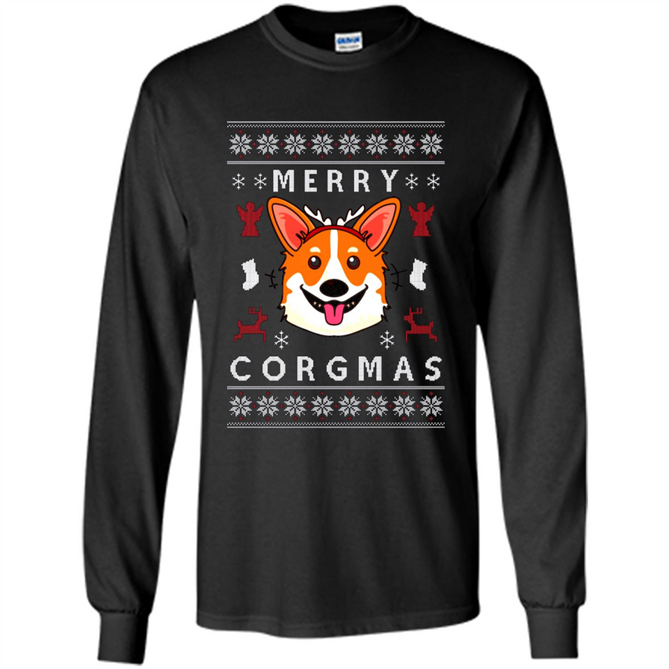 Merry Corgmas Christmas Corgi Christmas Sweatshirt 1 PINGPONG