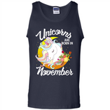 Unicorns Are Born In November Magical Rainbow