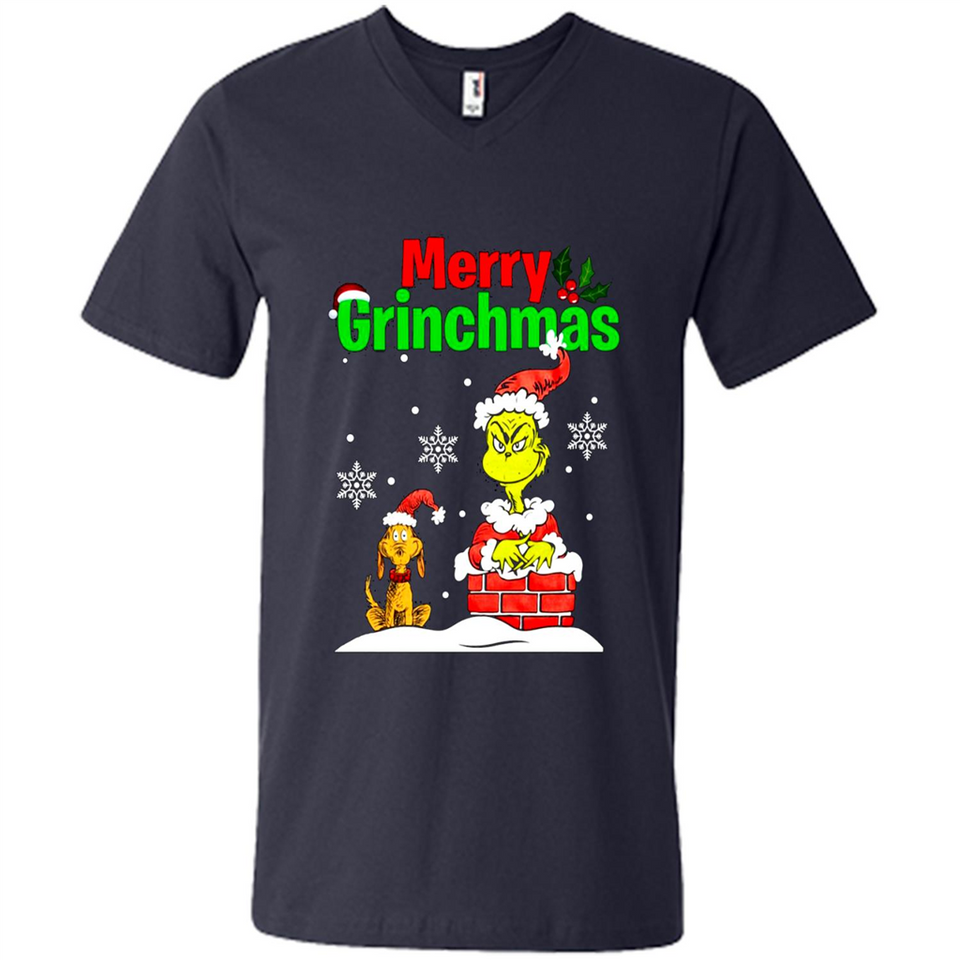 Merry Grinchmas Not Merry Christmas sweater PINGPONG
