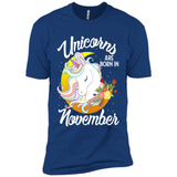 Unicorns Are Born In November Magical Rainbow