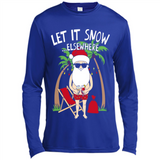Let It Snow Elsewhere - Canvas Long Sleeve T-Shirt
