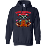 New York Jets NFL Reindeer Funny Merry Christmas And Happy New Year