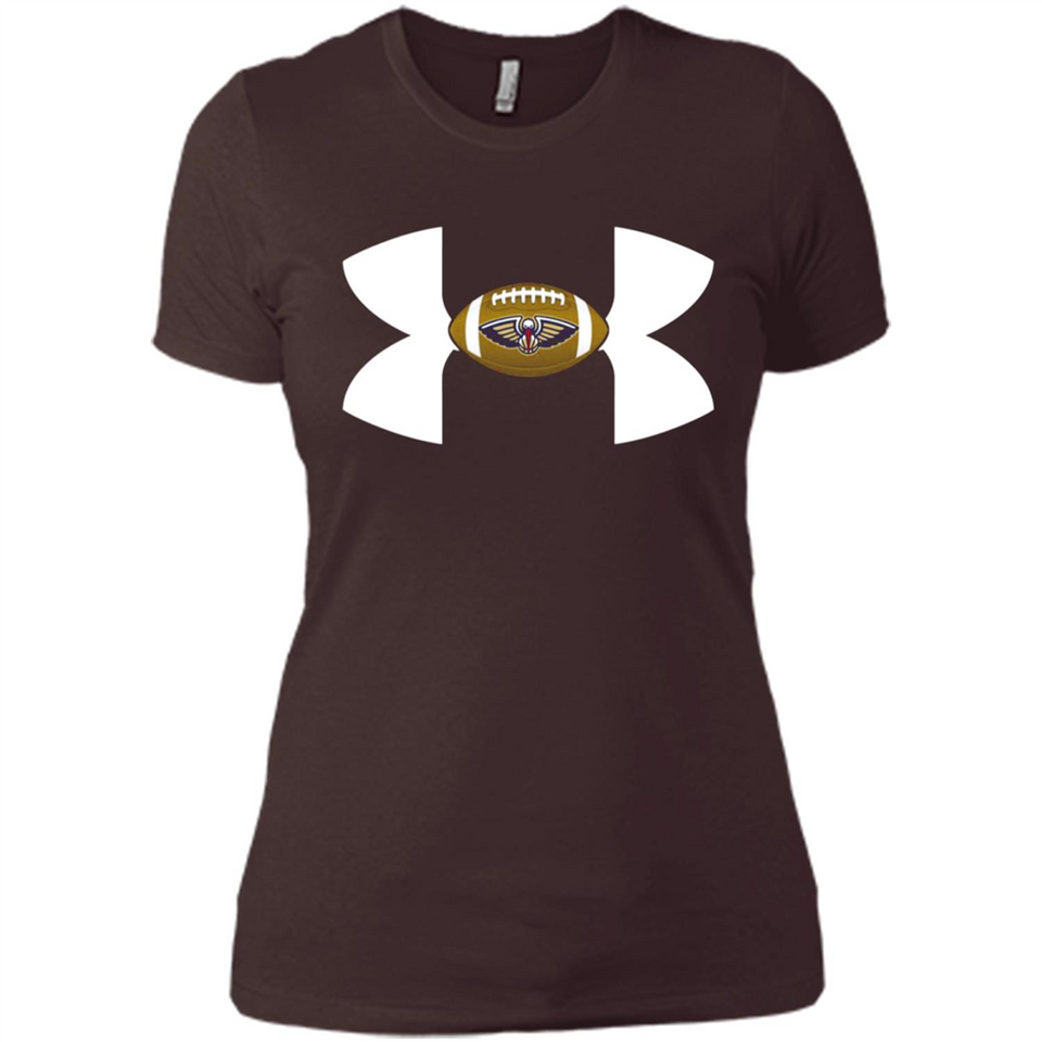 New Orleans Pelicans Under Armour Logo - Ladies' Boyfriend T-Shirt