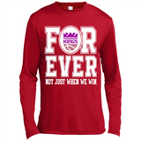 Sacramento Kings Forever For ever not just when we win - Canvas Long Sleeve T-Shirt