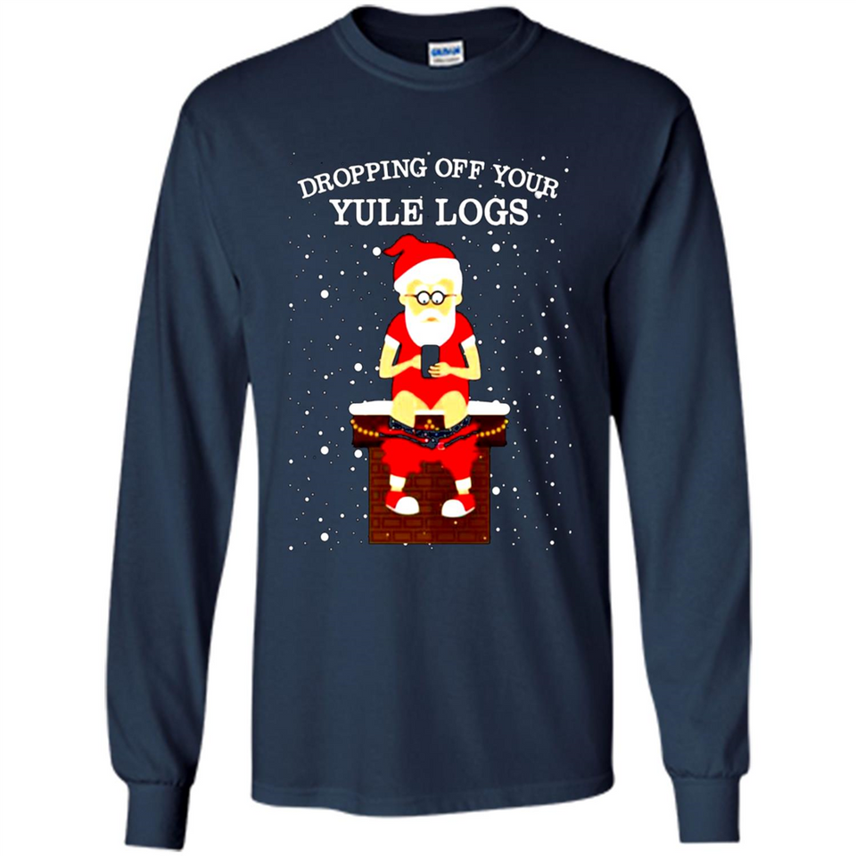 Santa Dropping Off Your Yule Logs