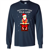 Santa Dropping Off Your Yule Logs