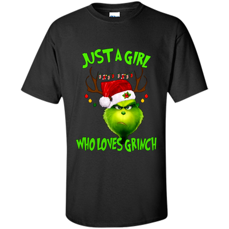 Just a Girl Who Loves Grinch Christmas PING PONG