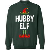 Hubby Elf Shirt - Family Matching Christmas Pajamas - Sweatshirt