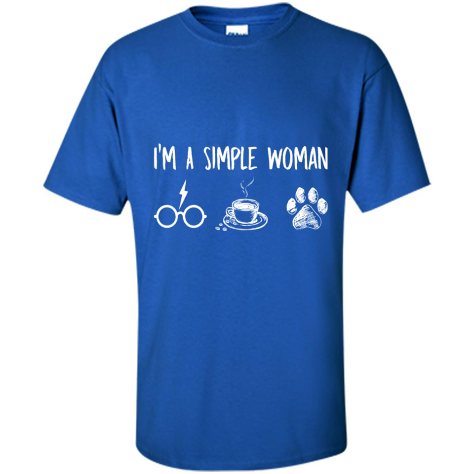 I’m Simple Woman Like Harry Potter, Coffee and Dog