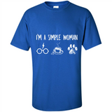 I’m Simple Woman Like Harry Potter, Coffee and Dog