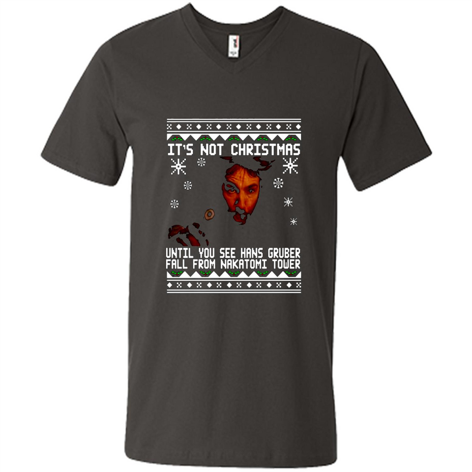 It's Not Christmas Until You See Hans Gruber Fall Ugly Christmas PINGPONG