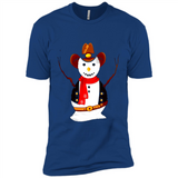 Snowman Cowboy Merry Christmas Xmas