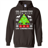 Oh Chemistree, Oh Chemistree Christmas Ugly Sweater - Hoodie