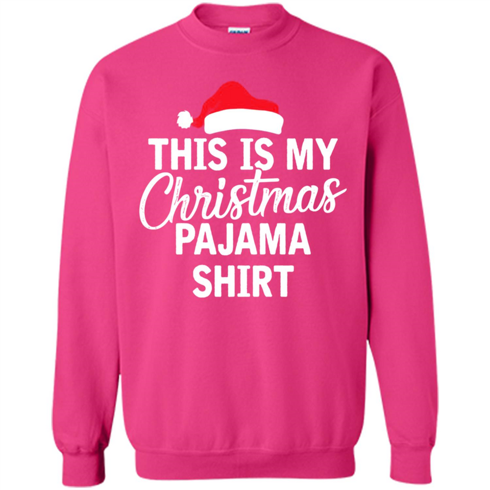 This Is My Christmas Pajama Family Matching - Sweatshirt
