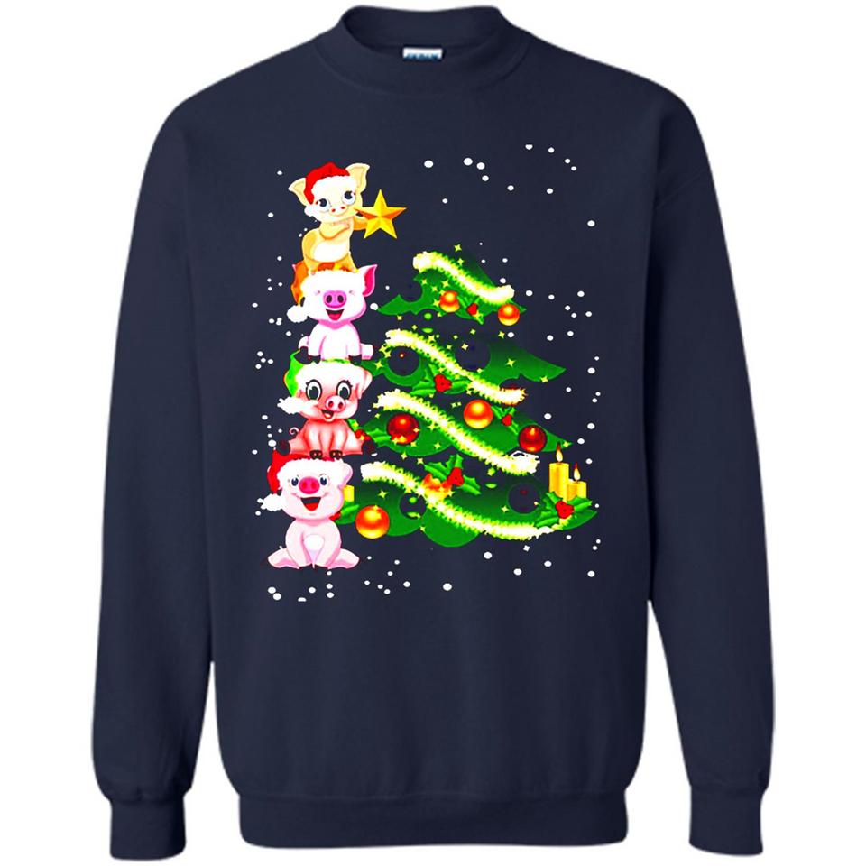 Pigs Christmas T Shirt PINGPONG - Sweatshirt