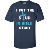 I PUT THE STUD IN BIBLE STUDY CROSS