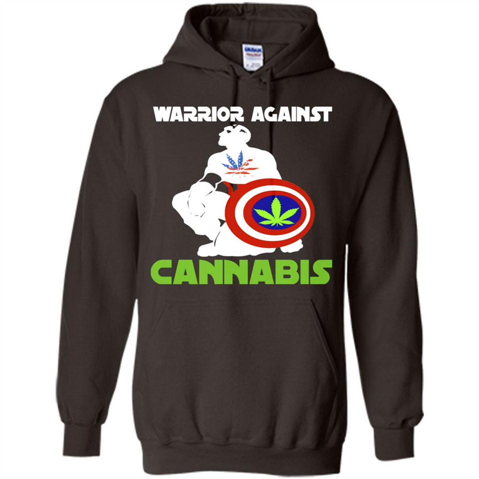 warrior against cannabis - Hoodie