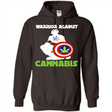 warrior against cannabis - Hoodie