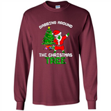 Christmas Dabbing Santa - Long Sleeve T-Shirt