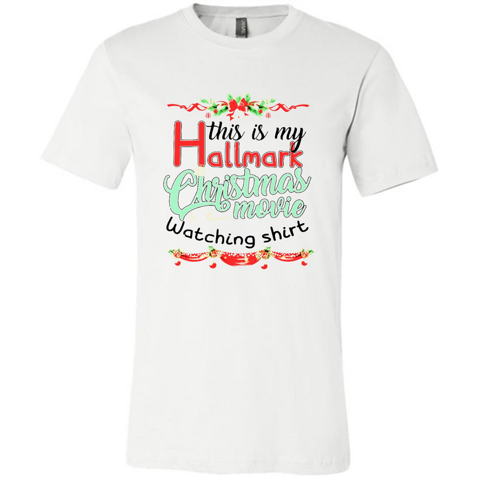 This My Movies Hallmark-Christmas Loves Is T-Shirt - Canvas Unisex T-Shirt