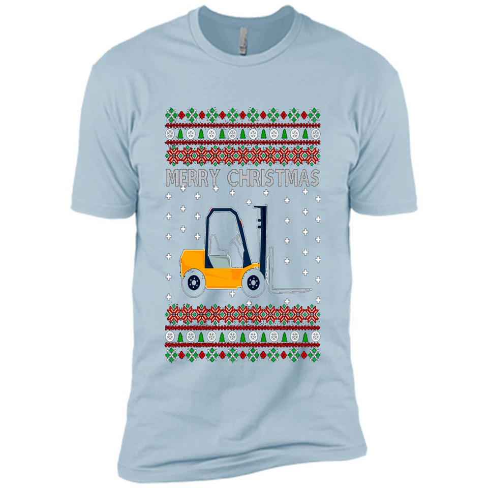 Merry Christmas Forklift ugly sweatshirt PINGPONG