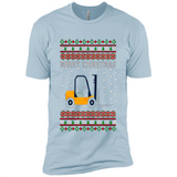 Merry Christmas Forklift ugly sweatshirt PINGPONG