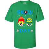 Snow Day Shirt For Houston Astros Vs Minion Fans pingpong