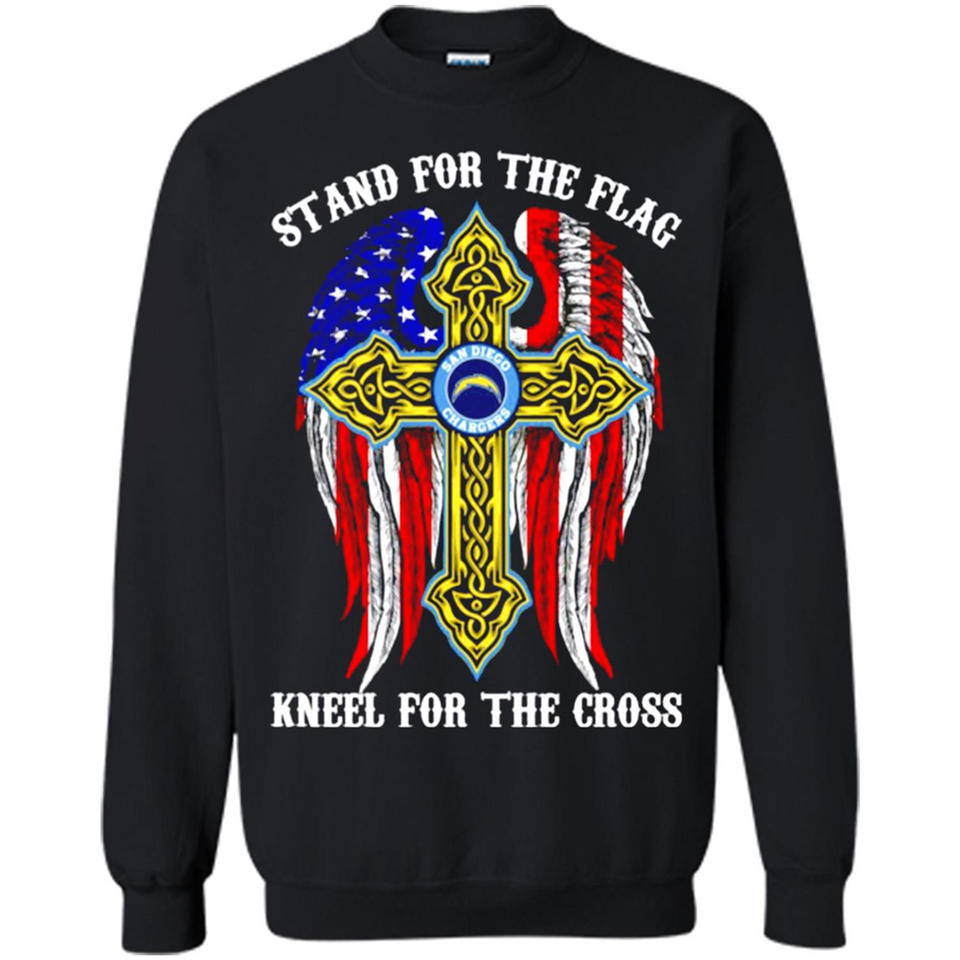 Chargers - stand for the flag kneel for the cross
