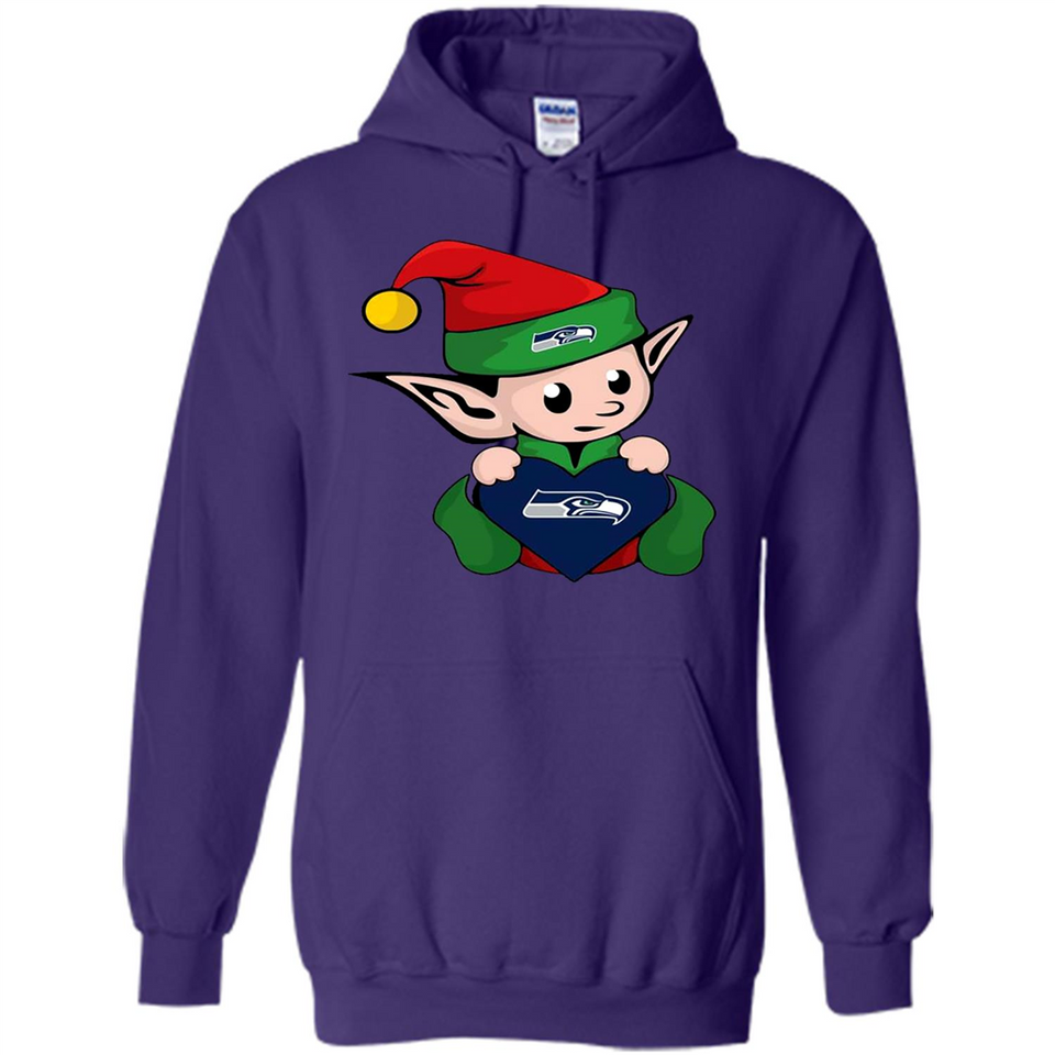 Seattle Seahawks ELF Elves Grinch Santa Claus