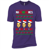 Patrick Mahomes Ma Ho Ho Homes Christmas sweatshirt PINGPONG - Premium Short Sleeve T-Shirt