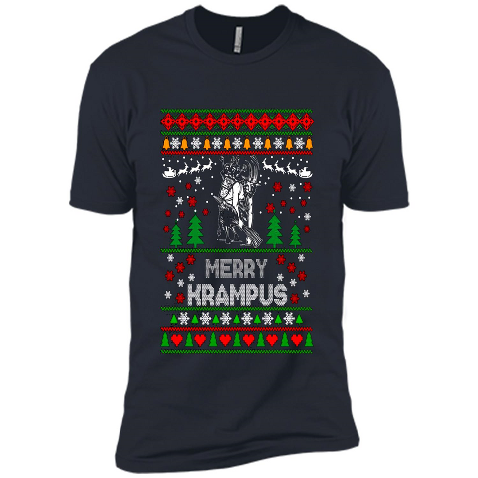 Merry Krampus Christmas sweatshirt PINGPONG