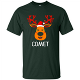 Comet Santa Claus Funny Xmas Holiday T-Shirt - Shirt