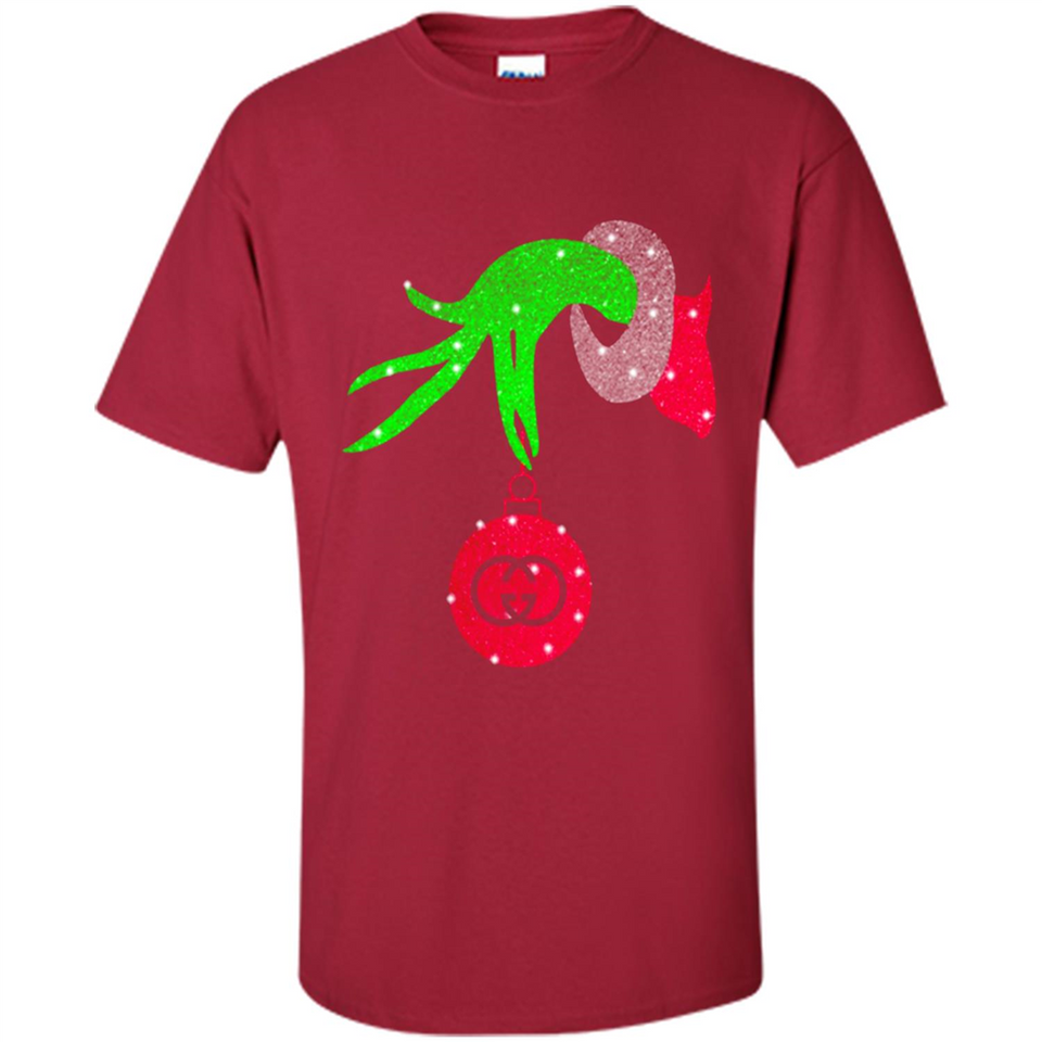 Grinch hand holding logo Gucci PING PONG
