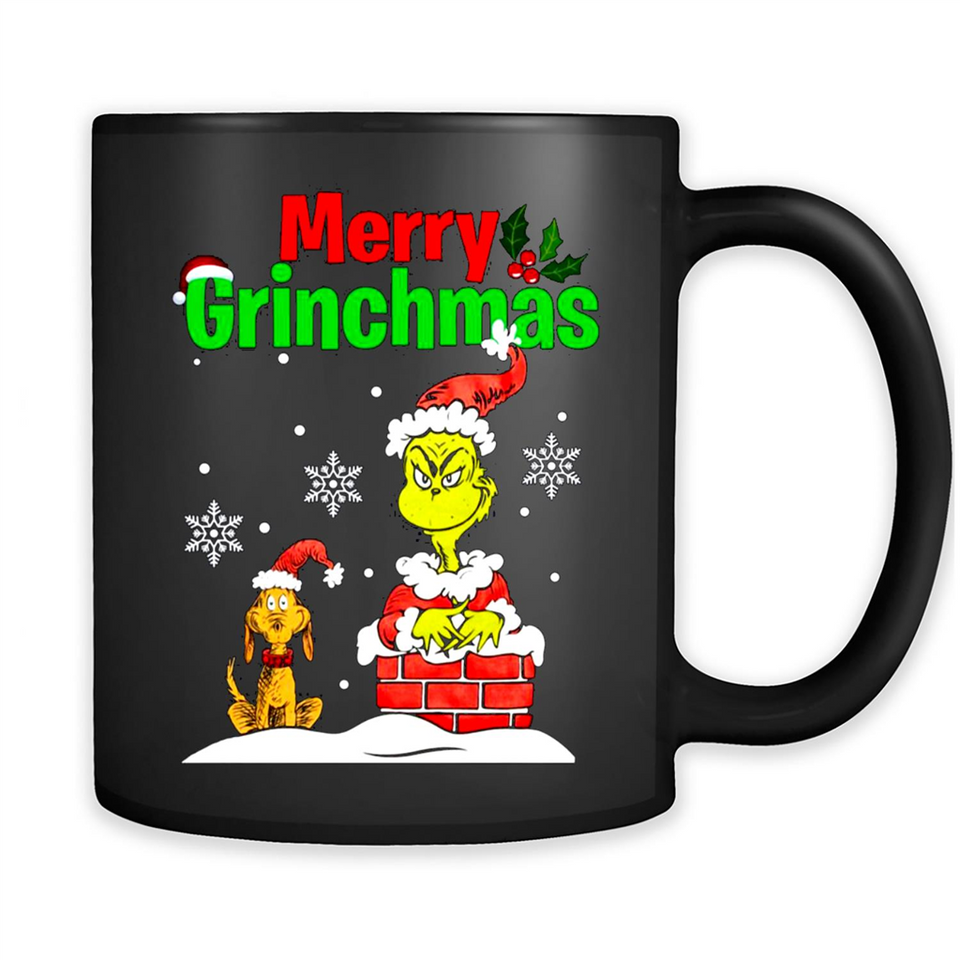 Merry Grinchmas Not Merry Christmas sweater PINGPONG