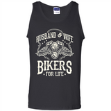 Husband & Wife Biker For Life Couple
