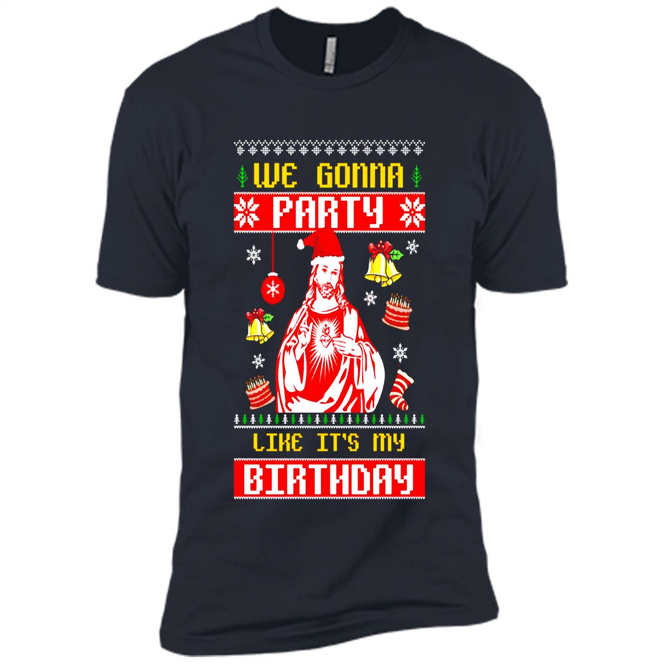 We Gonna Party Like It's My Birthday Jesus Christmas PINGPONG