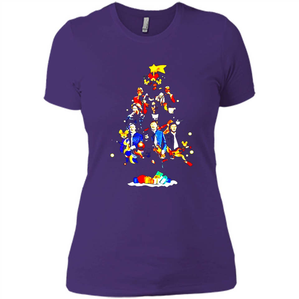 JOHN LENNON CHRISTMAS TREE - Ladies' Boyfriend T-Shirt