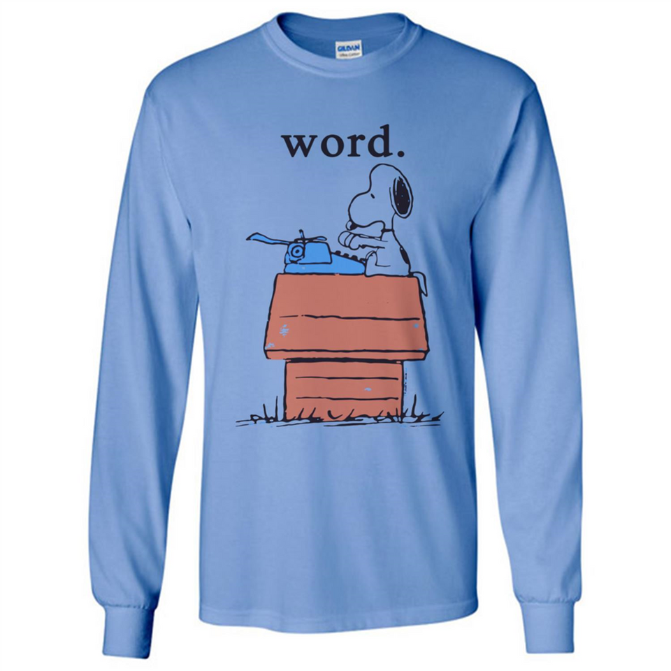 Snoopy Word - Long Sleeve T-Shirt
