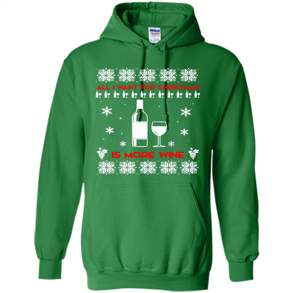 All I Want For Christmas is Wine Ugly sweater PINGPONG